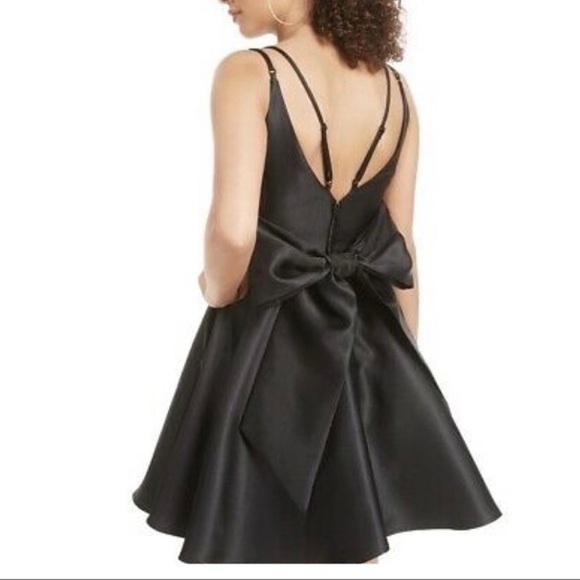 NWT Trixxi Bow Back Double Strap Dress Junior - Picture 3 of 8